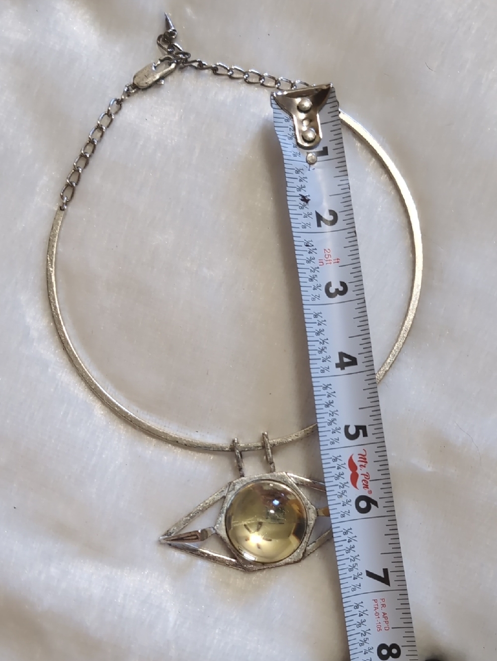 Rare Jenny Bird Silver Plated Nova Orb Collar 3D Metal Choker Statement Necklace - Picture 14 of 15